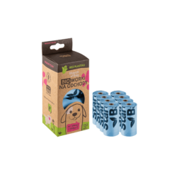 Bio bags for dog excrement - 8 x 15 pcs