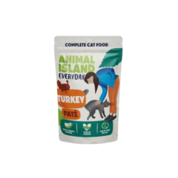 Wet food for cats - Turkey pate in sachets