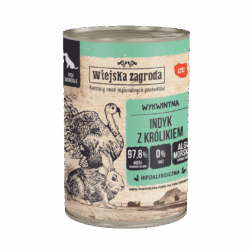 Rural Homestead DOGS Wet food - Turkey with Rabbit