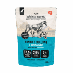 Rural Farmstead DOGS Wet Food - Horse with Veal