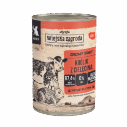 Country Homestead KITTEN Rabbit with veal