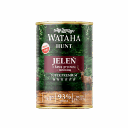 Wataha Hunt DOG Wet Food - Deer